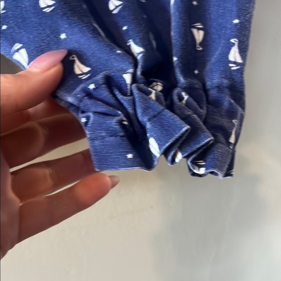 Kids Vintage  Blue Sleeveless Jumpsuit - Picture 6 of 8